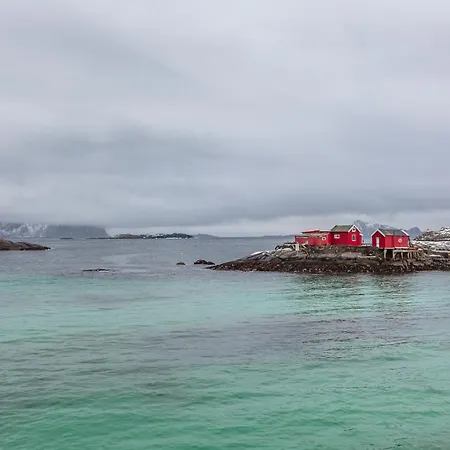 Modern Seahouse In With Stunning Views! Vakantiehuis Svolvær