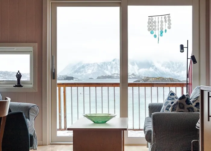 Feriehus Modern Seahouse In With Stunning Views! Svolvær